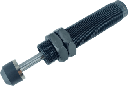Amortiguador Industrial NTA-AC2525-2 / Autocompensación / Roscado M25x1.5 / Carrera 25 mm / Aplicaciones Industriales Pesadas