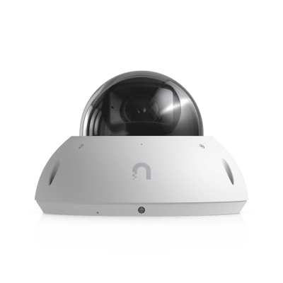 UniFi Protect G6 Pro Dome – Cámara 4K PoE+ Antivandálica y Todo Clima con Motor de IA Multi-TOPS, Zoom Óptico 2.36× y Sensor CMOS 1/1.2 y Visión Noctura IR de Largo Alcance