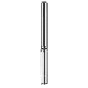 Bomba Solar Sumergible 1500W (1HP)  / Controlador Solar 60-220Vcd