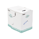 Bobina de Cable UTP 305 Metros (1000 Pies) de Cobre, TX6000™ PanNet, Reelex, Azul, Categoría 6 Mejorado (23 AWG), PVC (CMR, Riser), de 4 Pares