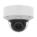 Cámara Domo AI IR 5MP / Motorizado Varifocal 3.3~9.3mm / Doble NPU / Análisis Inteligente / WDR 120dB / IR 50m / IP52 IK10 / PoE / Wisenet 9