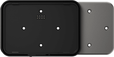 Adaptador de Montaje SUNMI CPad / Compatibilidad VESA y Caja 86mm / Conectividad USB Alimentación y Datos / Fijación Segura con Cerradura / Botón Liberación Rápida