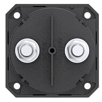 Interruptor Desconexión Batería Monocircuito ON/OFF, 275A DC Continuo, 900A DC Arranque, Terminales Cobre Estañado, IP68, Montaje Superficie/Panel, Cumple ABYC/UL/SAE