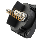 Interruptor Desconexión Batería Monocircuito ON/OFF, 275A DC Continuo, 900A DC Arranque, Terminales Cobre Estañado, IP68, Montaje Superficie/Panel, Cumple ABYC/UL/SAE