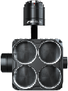 Estrobo Multi-color compatible con Drones DJI M350/M400, 90W Máximo, Luz Estroboscópica Multi-color, 4 Colores RGBY