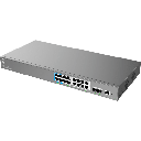 Switch de Red Empresarial L2++ / Serie GWN7800 Pro / 16 Puertos Gigabit PoE 250W / 2 Puertos SFP+ / Gestión Cloud GDMS / VLAN 4K / QoS Avanzado / Seguridad Integral