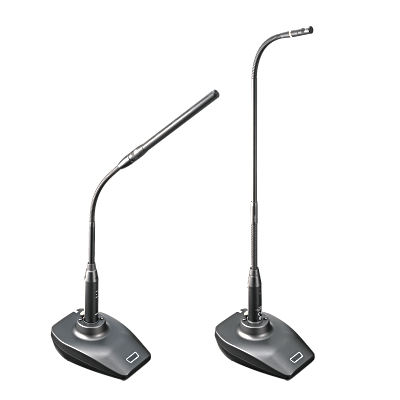 Transmisor de Micrófono de Mesa | System 20 PRO | Conector XLR-F para Micrófono Gooseneck | Batería de Ión-Litio | Pantalla OLED | USB Type-C | 10-20 Canales Simultáneos | AES128