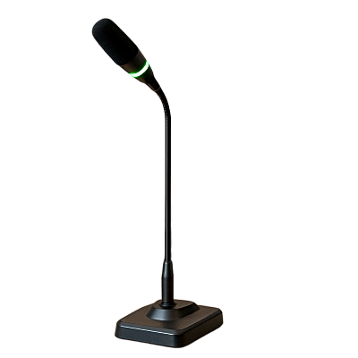 MICRÓFONO HIPERCARDIOIDE DE 58 CM CON ANILLO LED PARA UNIDADES ATUC.
