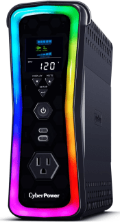 UPS Gamer de 1500 VA/1000 W, Topología Línea Interactiva, Entrada 120 Vca  NEMA 5-15P, y 13 Salidas NEMA 5-15R, Puerto USB, Con Regulador de Voltaje (AVR)