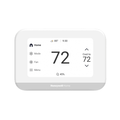 Termostato Inteligente ElitePRO S900 / Pantalla Táctil 4.3 pulgadas / Control WiFi-Bluetooth-Matter / Sensor de Humedad / Hasta 3H/2C Bomba de Calor / Certificación ENERGY STAR / Diseño Elegante Blanco o Negro