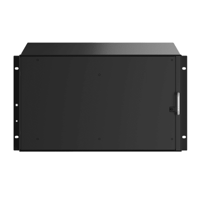Chassis Optical Line Terminal (OLT) / 7 Slots de Servicio / 160 Gbit/s por Slot / GPON 2.5Gbps + XGS-PON 10Gbps / Gestión Centralizada DPMS / 1:256 Split Ratio / Dual Main Control Redundante / L2+L3 Avanzado