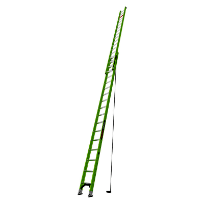Escalera de Extensión de Aluminio + Fibra de Vidrio HYPERLITE de 10.9 m (36 ft)  /  Capacidad 300-375 lb (136-170 kg) / No. de Parte 17736.