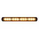 Luz auxiliar Giga Thin 11¨ Quadcolor Rojo/Azul/Ambar/Blanco 48 LED Con funcionalidad de director de tráfico