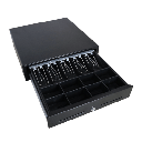 Cajón para Efectivo / Serie MK / Push Open / Insertos Ajustables Billetes y Monedas / Cubierta de Acero / Operación Manual