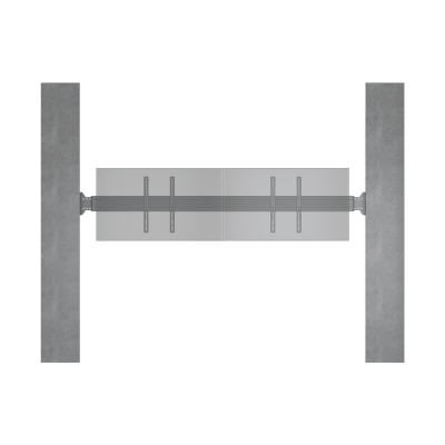 Sistema de Montaje en Pared / Rieles 2000 mm (78.7 in) / Estructura Modular / Soporte Ajustable / Incluye Herramientas y Tornillería Completa
