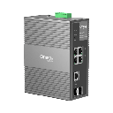 Switch Industrial Easy Managed / 6 Puertos Gigabit (4 PoE) / 120W PoE Budget / IP40 / -40°C a 75°C / 6kV Protección Rayos / Cloud Management Omada / DIN-Rail