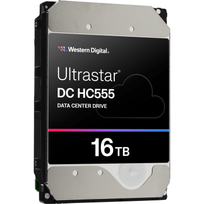 Disco Duro Ultrastar Data Center / 16TB Capacidad / 7200 RPM / HelioSeal Helio / CMR Technology / 512MB Buffer / SATA 6Gb/s SAS 12Gb/s / 2.5M Horas MTBF