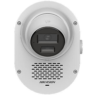 Cámara Turret TURBOHD 2 Megapixel (1080p) / Imagen a Color 24/7 con Apertura F1.0 / Audio Bidireccional y Sirena / Luz Blanca e IR 40 m (131.2 ft) / IP67 / Smart-Hybrid Light / 3D DNR