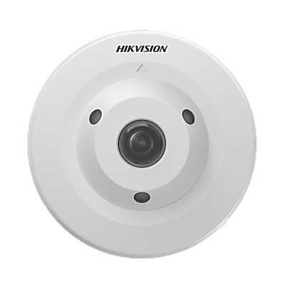 Cámara Fisheye TurboHD 3K / 2960x1665 / Lente 1.8 mm / 180° FOV / Audio y Micrófono / Luz Dual IR y Luz Blanca 10 metros  / Exterior IP67 / Antivandalismo IK08