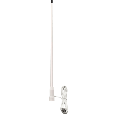 Antena Marina VHF / para Embarcación / 3.5 dBi de Ganancia/ Máxima Entrada de Potencia 50 watts.