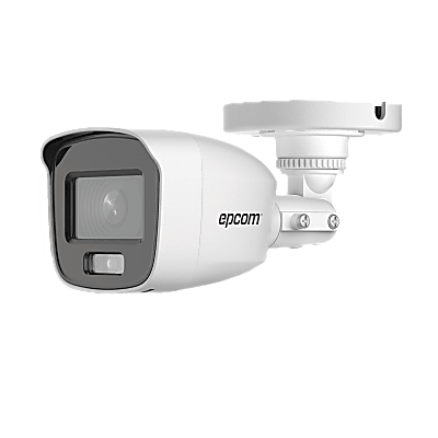 [ColorVu] Bala TurboHD 3K / Microfono Integrado / Imagen a color 24/7 / Lente 2.8mm / Metal / Luz Blanca / 20 mts / Exterior IP66 / dWDR / 4 Tecnologías