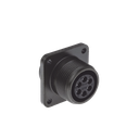 Conector Hembra Circular  de 6 Terminales para uso Rudo, Amphenol