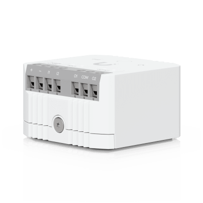 Relé Inteligente SuperLink / 10A Contacto Seco / 12-48Vcc / I/O Interfaces / Integración UniFi Protect / Alcance 2 km