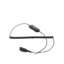 Cable para diademas BIZ1500, BIZ2300 y BIZ2400, para compatibilidad con telefonos AVAYA 96xx/16xx QD a RJ-9 (88001-03) (88001-04)