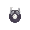 Potenciómetro de Carbón de 10 k Ohm, 0.25 Watt 15 mm Ajuste Vertical.