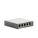 Switch Escritorio No Administrable de 5 puertos 10/100/1000 Mbps / Con 4 puertos PoE 802.3af/at de hasta 65 W / PoE Extendido hasta 250 metros