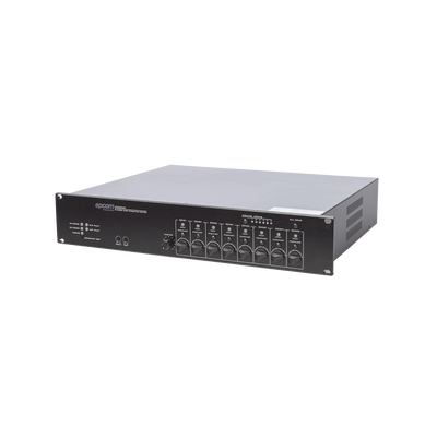 Controlador de Extensión de Evacuación de Voz | 8 Zonas | 500W | Soporta Máx. 19 SF6200MS en Cascada