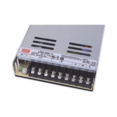 Fuente de Poder Industrial Conmutada 350W de Potencia, 12Vcc, 29A
