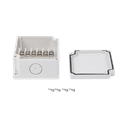Cajas de Interconexión  con 6 Terminales. De 91 x 75 x 43 mm