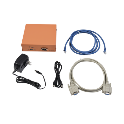 Receptora de alarmas IP Universal con 1 entrada de linea telefónica, para su central de monitoreo, recepción TCP/IP o GPRS, serie  M2M, paneles de alarma Hikvision, entre otros.
