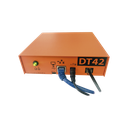 Receptora de alarmas IP Universal con 1 entrada de linea telefónica, para su central de monitoreo, recepción TCP/IP o GPRS, serie  M2M, paneles de alarma Hikvision, entre otros.