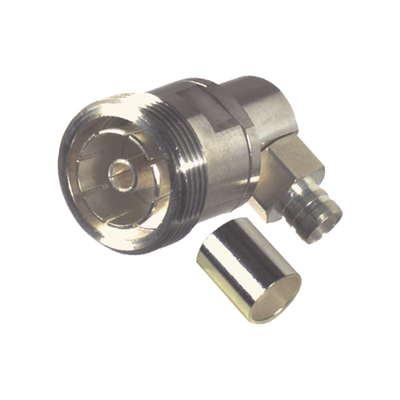 Conector DIN 7-16 Hembra de Anillo Plegable, COMBO (En Linea ó en A/R), para cables LMR-400, 9913, CNT-400, RG-8/U.