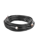 Jumper Coaxial de 50 Ohm con Cable Wilson-400 | Conector N Macho en los Extremos | 15.24 Metros (50 Pies) de Longitud.