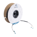Carrete de Fibra Óptica Monomodo con Conectores LC-LC Duplex, Reforzada con Kevlar, de 50 Metros (164.04 Pies), Para Instalaciones Subterráneas por Tubería