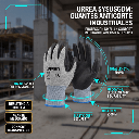Guantes talla mediana supraneema con recubrimiento de nitrilo.