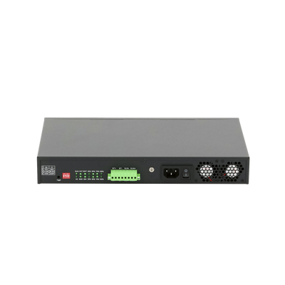Switch Administrable Capa 2 de 8 puertos 10/100/1000 PoEaf/at + 2 x SFP Gigabit, con respaldo para energía solar