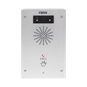 Video Intercomunicador IP, 2 líneas SIP, 2 relevadores con botón para llamada, Onvif, anti-vandálico, PoE, IP65 e IK10, PoE