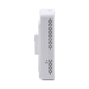 Access Point WiFi cnPilot e430H Indoor Wall Plate, doble banda, Wave 2, antena beamforming, 4 puertos de salida (1x PoE Gigabit y 3x Ethernet Gigabit)