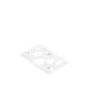 Placa salida a tubo automática para tubería de 3/4, 1 y 1 1/4