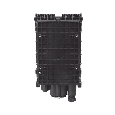 Caja de Distribución de Fibra Óptica para 48 Empalmes con 16 Acopladores SC/APC, Enterrado Directo, IP68