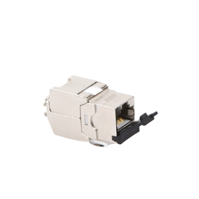 Módulo Jack STP Keystone Toolless (Sin Herramienta) CAT6A con Tapa
