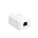 Caja de Pared con 1 Puerto, Incluye 1 Jack STP Cat6A