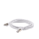 Patch Cord Cat6A 10G Blindado 2 Metros (6.56 Pies) Blanco