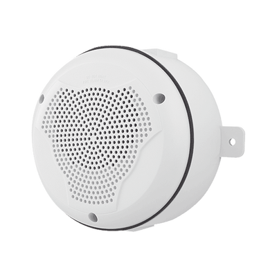 Bocina para exterior de montaje en techo color blanco