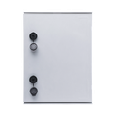 Gabinete de Poliéster IP65 Uso en Intemperie (300 x 400 x 200 mm) con Placa Trasera Interior de Plástico (Incluye Chapa y Llave).