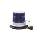 Baliza led pulso, 12-24vdc, 11 patrones de flash, montaje de imán de vacío, azul
